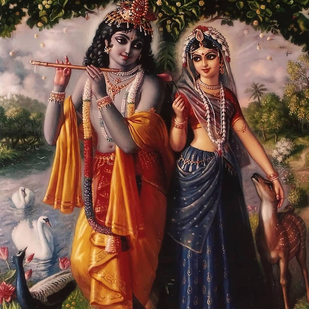 Radha and Krishna